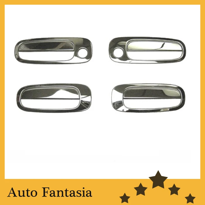 Car chrome door trim-Chrome Door Handle Bìa cho Toyota bB/Scion xB 04-07-Free Vận Chuyển