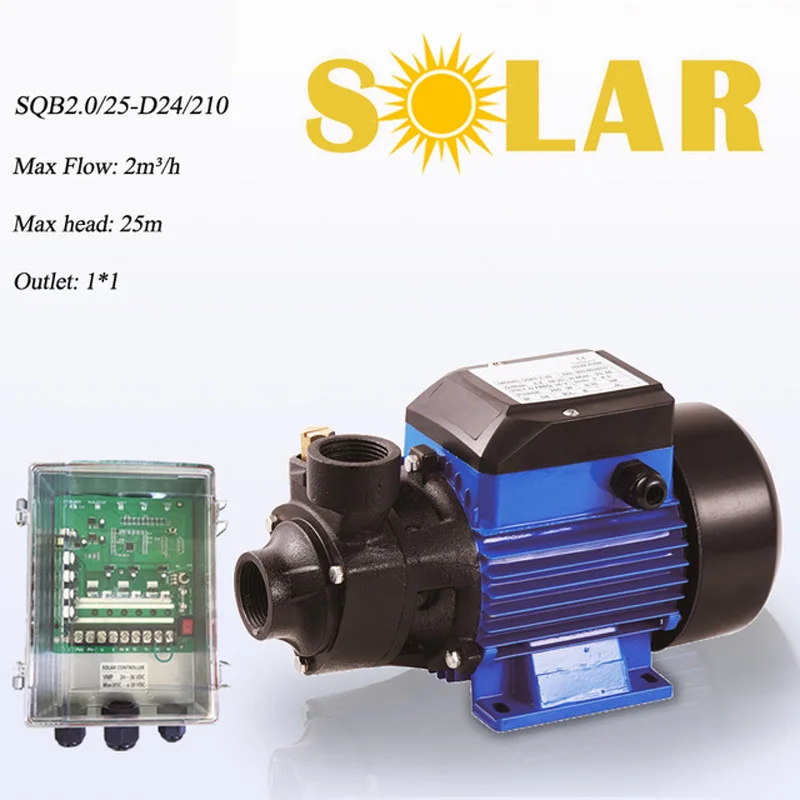 Solar surface booster water pump MPPT solar water pump inverter solar water pump 24v solar powered surface water booster pump