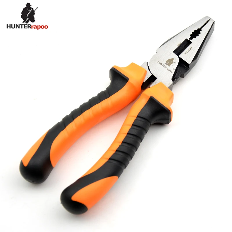 6 inch 160mm Combination Pliers Long Nose Tweezer Diagonal Cutting Nippers Home Repair DIY Hand Tools Garden Fencing