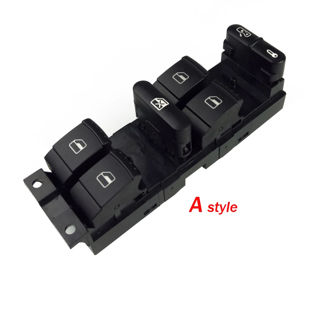 Black Window Switch Control Panel Trim For VW Passat Jetta Golf MK4 3B1867171 3B1867171E
