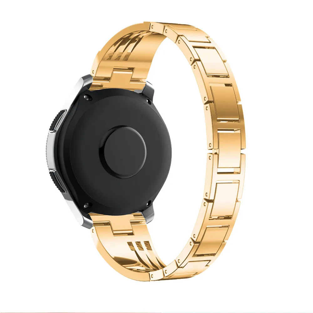 Bánh răng S3 Biên Cương Cổ Điển dây đeo Cho Samsung S3 Galaxy Dây 46mm cho Huawei watch GT Dây đeo Đồng Hồ 22mm dây đeo đồng hồ