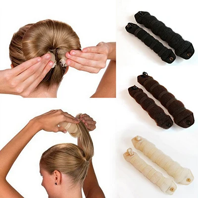 Magic Style Hair Styling Tools Buns Braiders Curling Headwear Hair Rope Women Ladies Hair Band Accessories