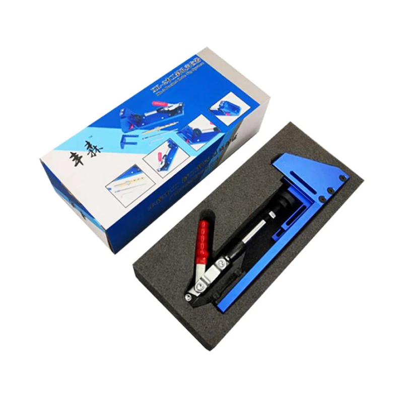 Localisateur de trous de perçage pour le travail du bois, perforateur de trous obliques de 9.5mm, localisateur de trous obliques pour le travail du bois, outils de bricolage XK-2