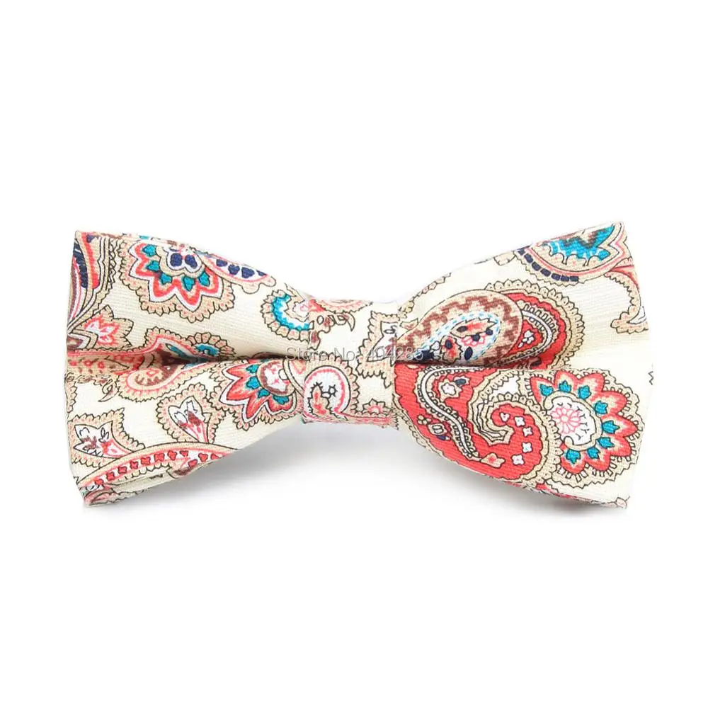 2019 mode Brief Stil männer Fliege Baumwolle Bowtie