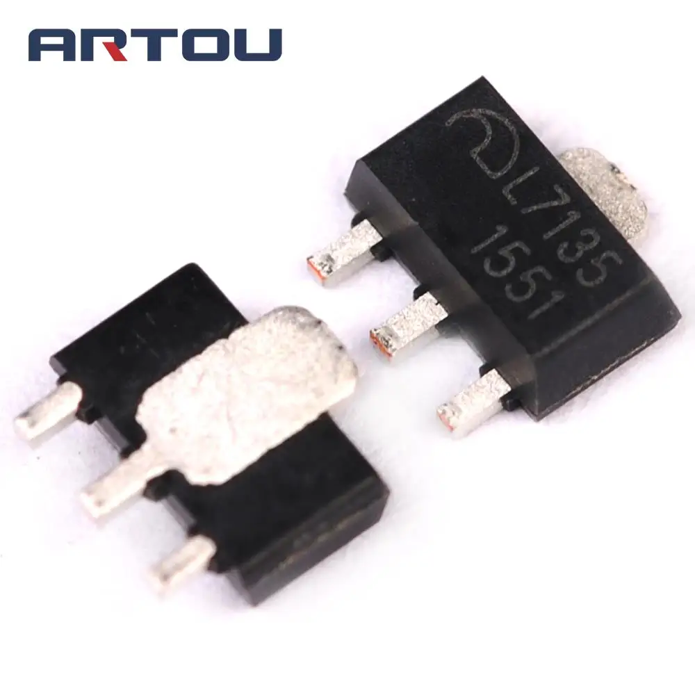 20PCS AMC7135PKFT AMC7135 7135 SOT-89