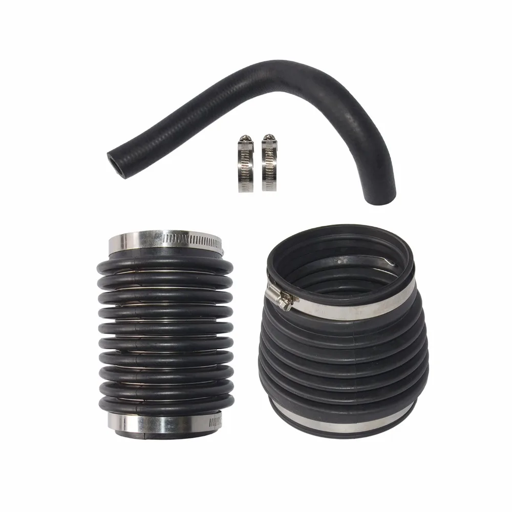 AP03 Water Hose + Exhaust Bellows Kit For Volvo Penta AQ270 AQ280 Sterndrive Engines 875822,876294,876631