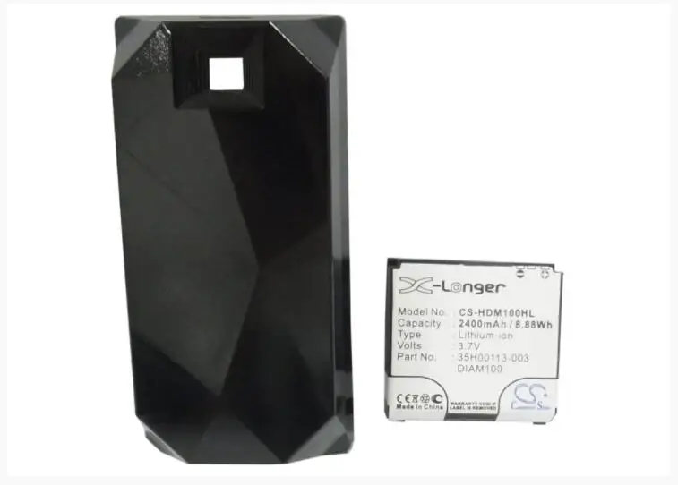 Cameron Sino 2400mAh battery for HTC Diamond Diamond 100 P3100 P3700 Touch Diamond 35H00113-003 35H00113-03M DIAM100 DIAM160