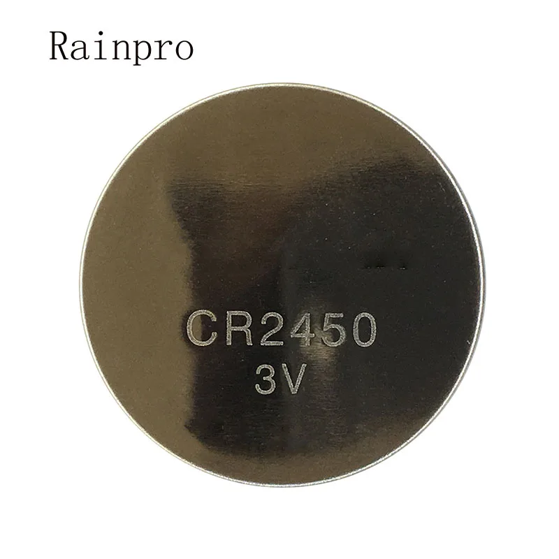  5PCS/LOT  CR2450 2450 coin cell 3V  lithium battery good quality