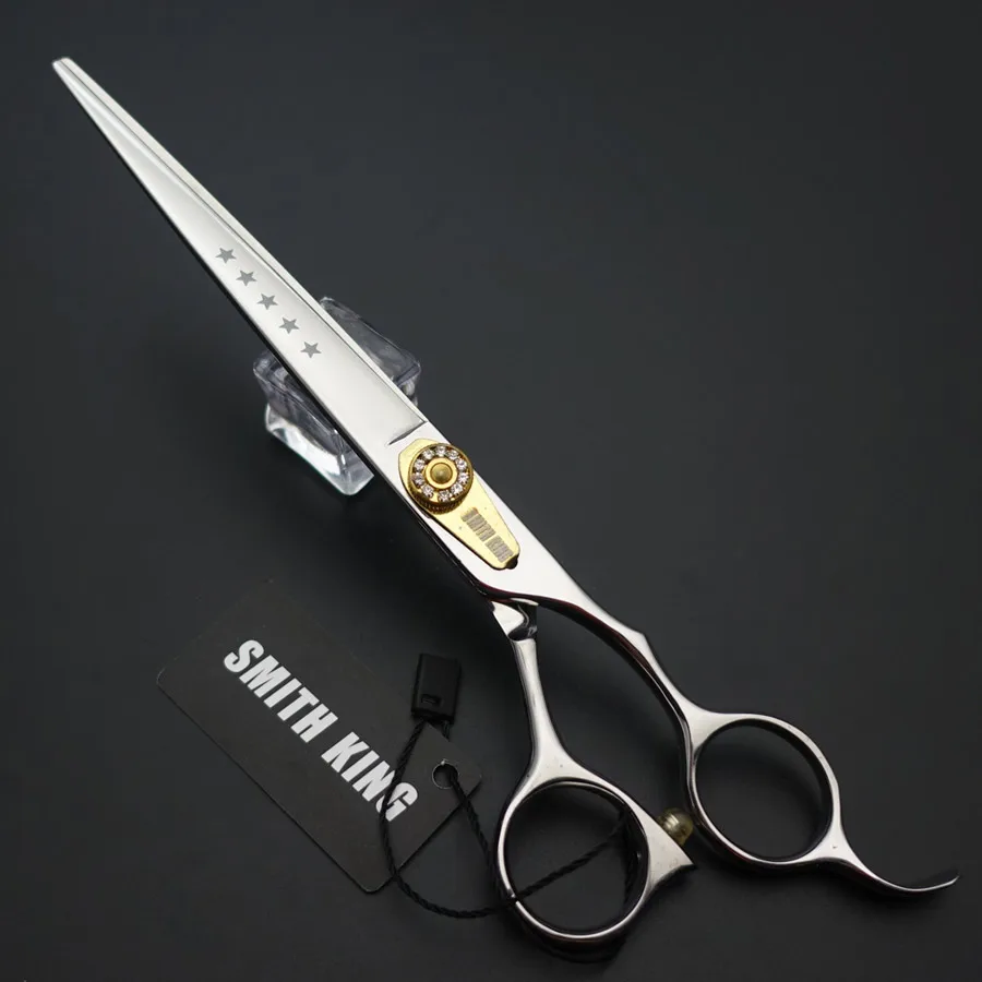 

SMITH KING Professional Hair dressing scissors/Pet grooming scissors,7〞/7.5〞/8〞Cutting scissors+kits/case 440C Stainless steel