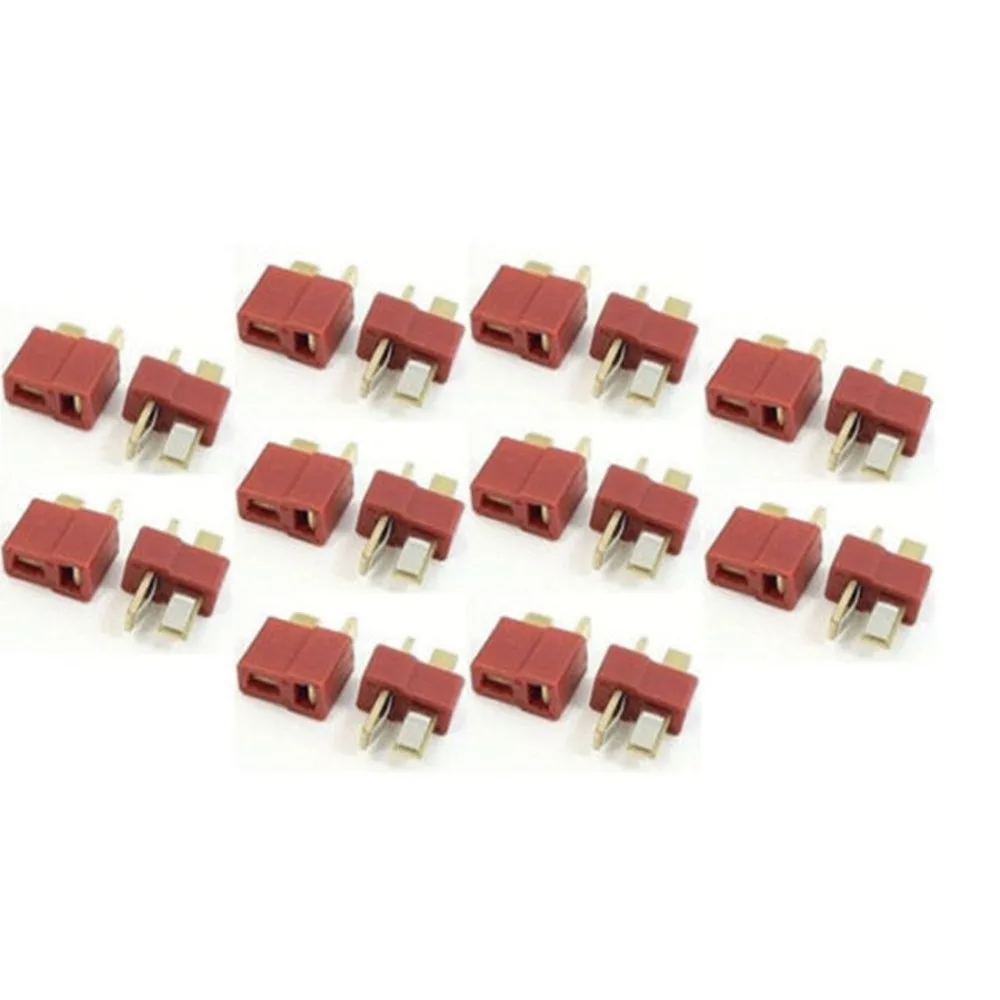 Multiple specifications T- Plug Male & Female Connectors Deans Style For RC LiPo Battery ESC