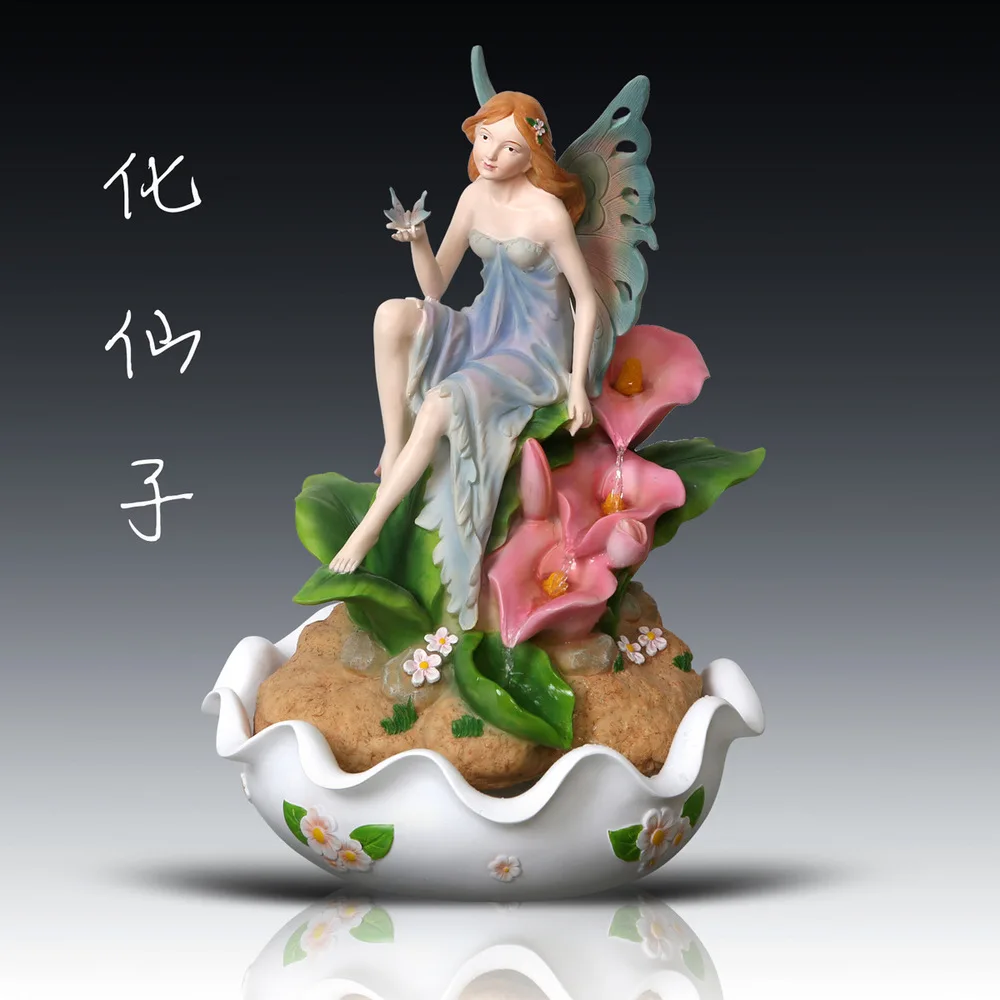 Factory direct European creative resin angel ornament ornaments creative gifts Cupid living room display technology