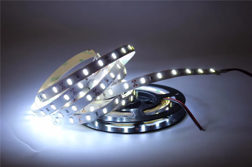 5m 5630 LED strip Light not waterproof Lighting 300leds/roll white/ warm white led lights for decoration