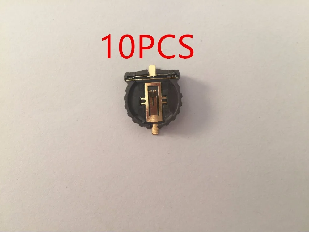 10pcs CR1220 Battery Holder Case SMD gold-plated ML1220 Button Battery Clip Socket