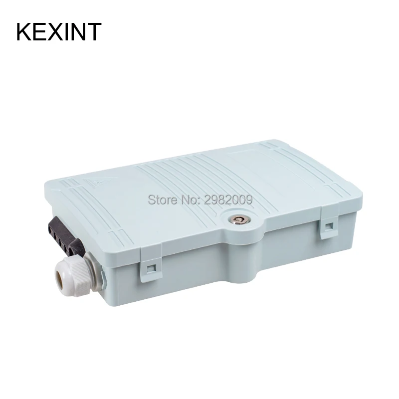 

FTTH Mini ABS Material 4 Core Fiber Optic Distribution Box for Stainless Steel Tube Optical Splitter
