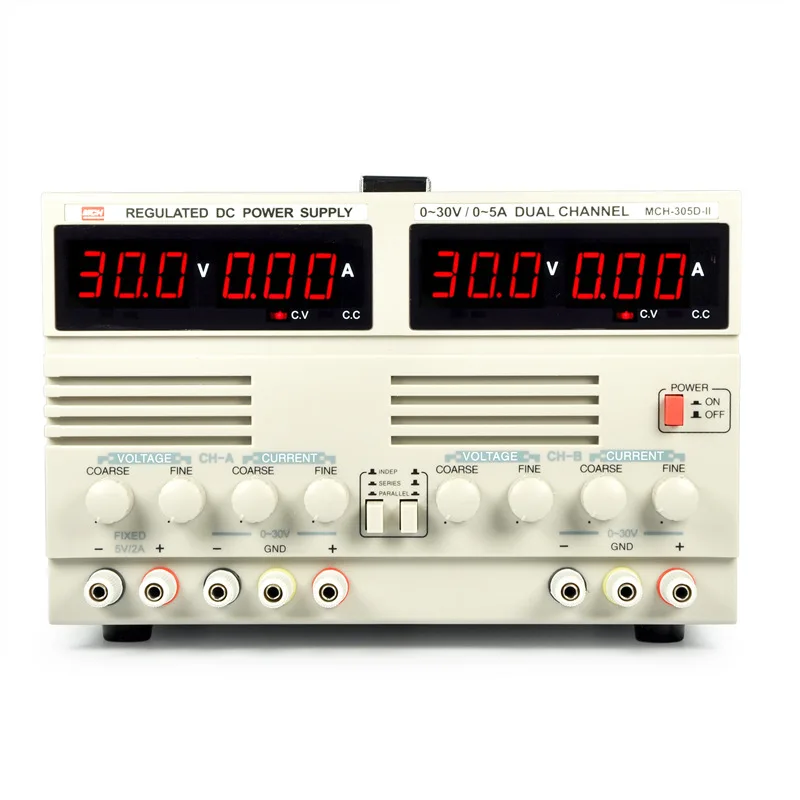 MCH-305DII (30V / 5A) Hot selling Adjustable DC power supply multifunction digital display adjustable dual power supply MCH305D