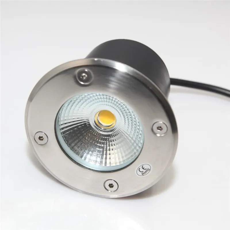 

ONDENN 20W COB LED Underground Light,IP68,Outdoor Lighting DC12V/AC85-265V,Inground Buried Lamp Stainless Steel Free Shipping