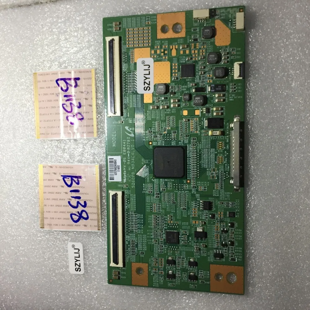 1 pçs/lote boa qualidade, original sq60pb_mb34c4lv0.1 SQ60PB-MB34C4LV0.1 T-CON para 32 polegadas 40 "43 46 48 55 polegadas todos es