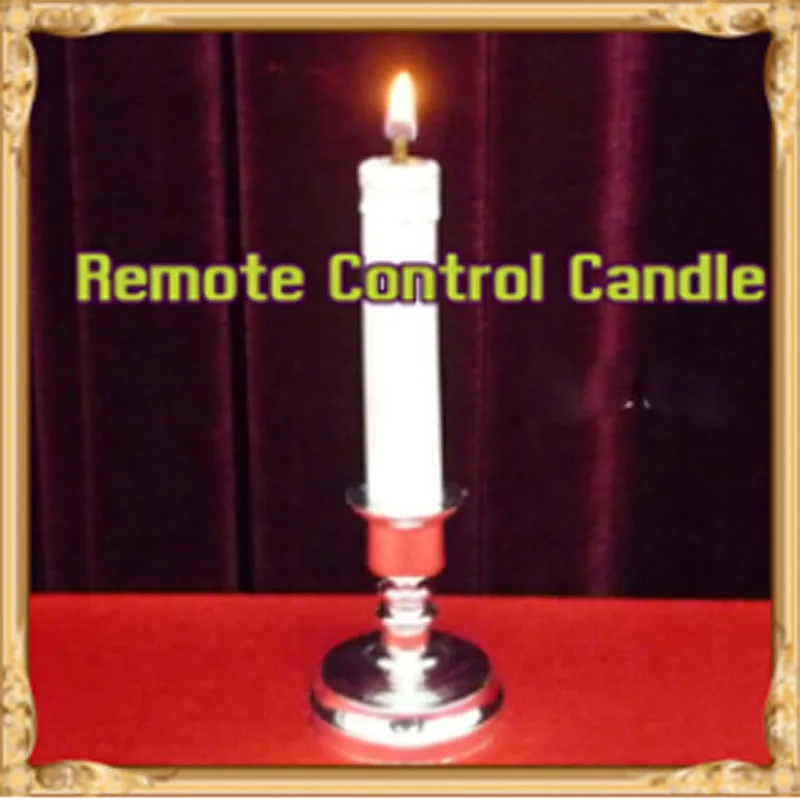 Remote Control Candle Magic Tricks Satge Close Up Magia Fire Appear Magie Mentalism Illusion Gimmick Props Accessories Magica