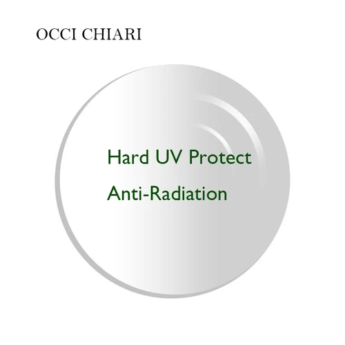 Imagen 1 del producto Lentes graduadas, lentes asféricas de resina para miopía, hipermetropía, presbicia, lentes con recubrimiento verde recetado