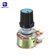 5 Pack Rotary Potentiometers 1K to 500K Ohm #3