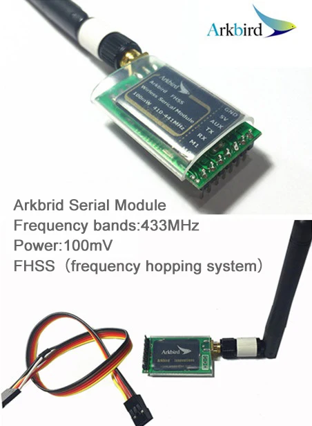 Arkbird Ground Control System 433 433MHZ serial module (Compatible Autopilot 2.0/Autopilot 2.0 lite ) For long range system