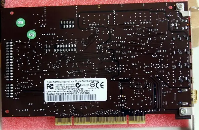 Imagem -02 - Sound Blaster para Creative Audigy Pci 5.1 Placa de Som 100 Funcionando Bem Sb0090