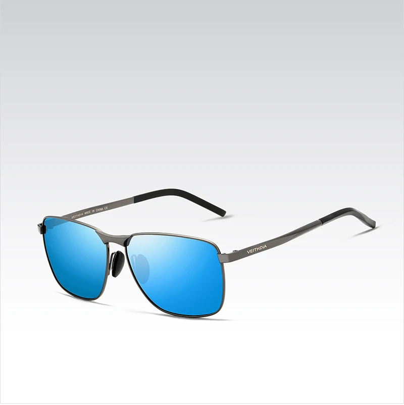 VEITHDIA Merk mannen Vintage Sport Zonnebril Gepolariseerde UV400 Lens Brillen Accessoires Mannelijke Outdoor Zonnebril Voor Vrouwen V2462