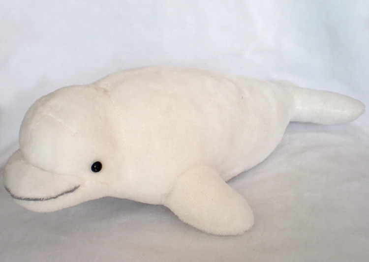 bigger size new plush whales doll stuffed white whale toy gift about 55cm