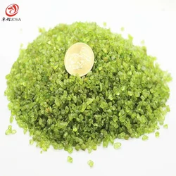 50g Wholesale Natural Stone Chip Raw Peridot Rock Sandstone Crystal Beads 3~8MM for Jewelry Making Education Teaching DIY Lol