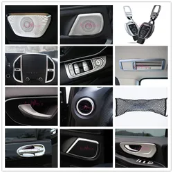 For Mercedes Benz Vito W447 2014 2015 2016 2017 2018 Interior Handle Cover Chrome Car Styling Accessories