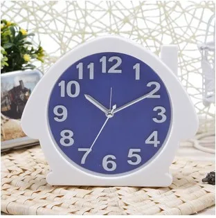 

Creative cute fashion small mute alarm clocks mute electronic desk table alarm clock for kids children