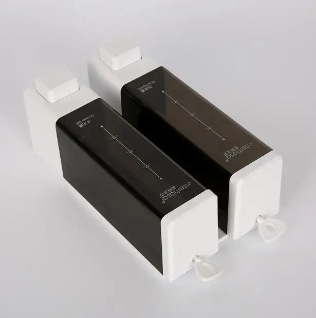 موزع صابون الحمام شامبو سائل للاستحمام فردي 350 مل موزع صابون دش الحمام المثبت على الحائط، منتجات الفنادق #6