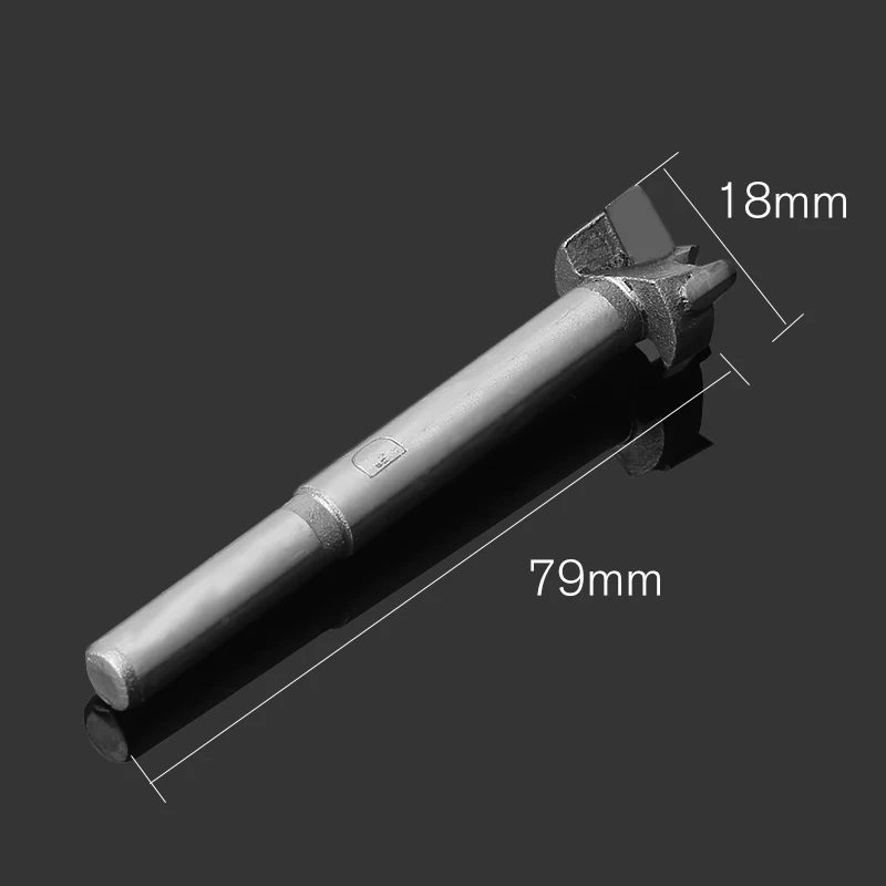 HOEN 18mm Forstner Hinge Cutter Carbide Tipped Core Drill Bit Dovetail  Wood Carbide  for Metal Woodworking Milling Cutter