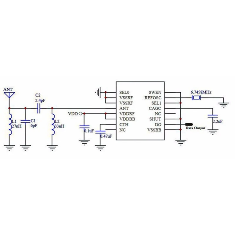1 Set 433Mhz Superheterodyne RF Receiver Transmitter Module Kit With 2 Antennas For Arduino/ARM/MCU
