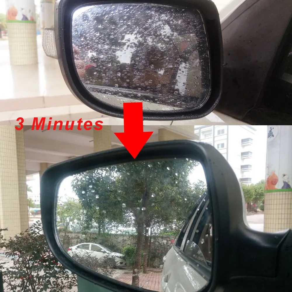 Automobile Heated Mirror Pads Defroster Elements Quick Warm Demister Universal DC 12V