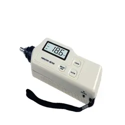 Misuratore di vibrazioni digitale professionale 0,1 ~ 1999,9 m/s LCD Analizzatore di frequenza di vibrazione elettronica Tester Vibrometro portatile + scatola