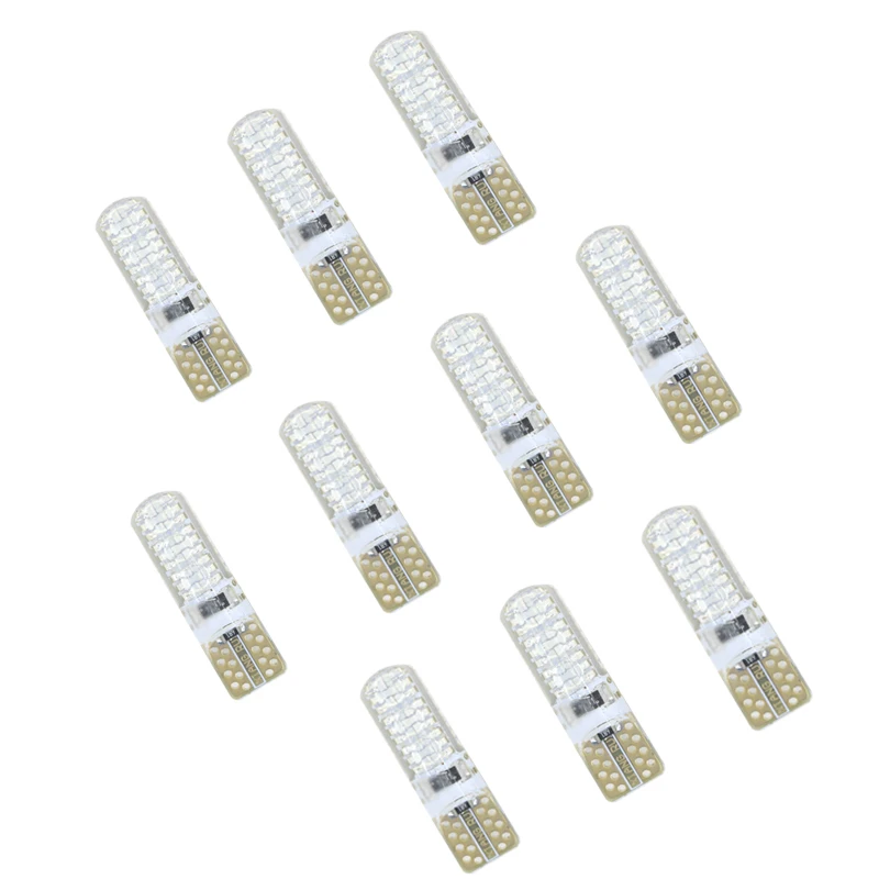 

10 шт. W5W LED Canbus T10 168 Габаритные парковочные огни W5W светодиодный ная лампа для Volkswagen Polo Passat b5 b6 CC Golf 4 5 6 7