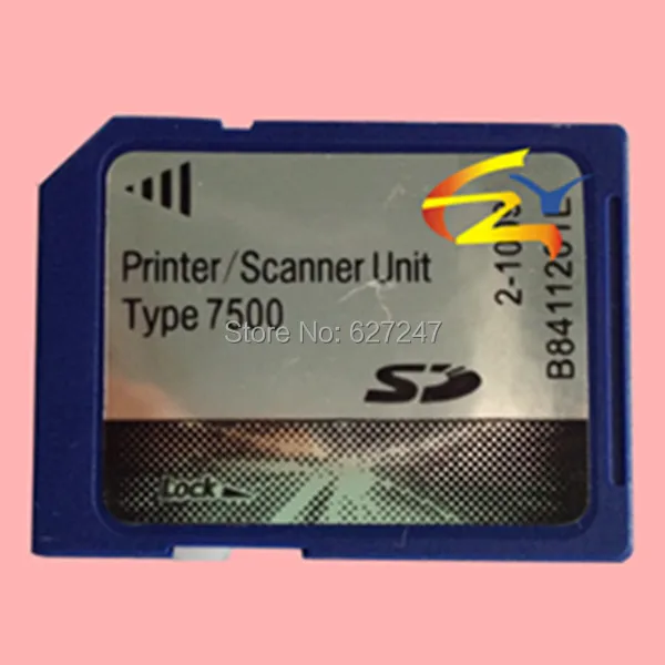 Compatible for Richo MP7500 printer card printer kit MP7500 sd card  wholesale discount high quality