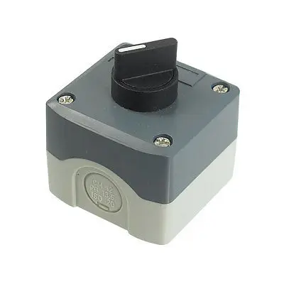 SPST NO Self-Locking 2-Position Rotary Selector Push Button Switch 240V 3A