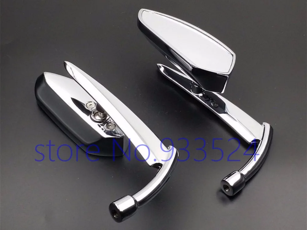 Custom Rear View Mirrors For Harley Sportster 1200 Iron 883 Nightster Roadster Dyna Electra Glide softai