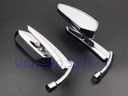 Custom Rear View Mirrors For Harley Sportster 1200 Iron 883 Nightster Roadster Dyna Electra Glide softai