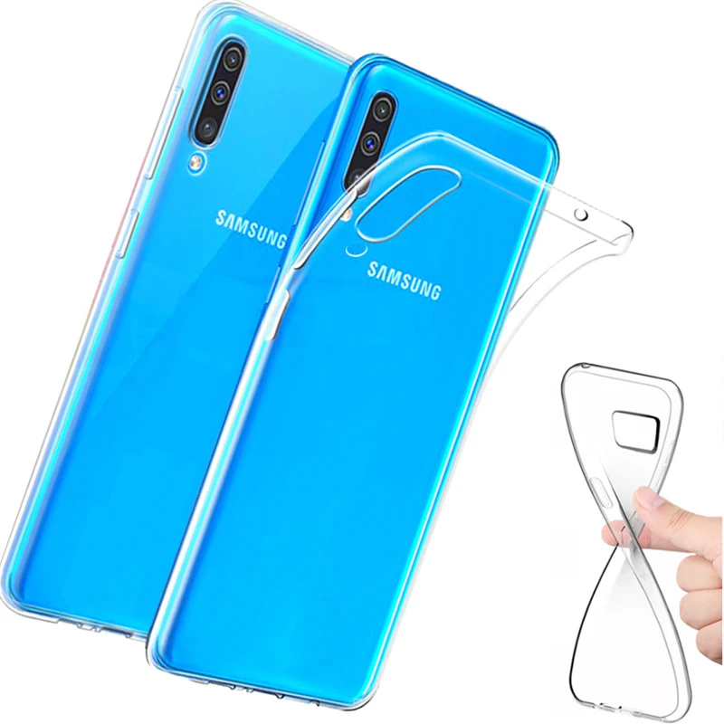 SUREHIN case for Samsung galaxy A40 A50 A70 A60 A30S A20E S20 A51 A10S S10e S10 PLus transparent clear soft silicone case cover