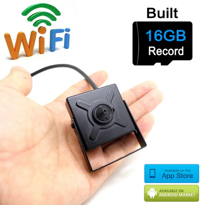 ip camera wifi 720p mini wireless micro sd card 16G home smallest cam hd cctv security surveillance p2p wi fi camara JIENU