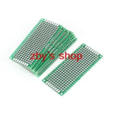 

10pcs Double Sided Prototyping Experiment Matrix Universal PCB Board 3cm x 7cm