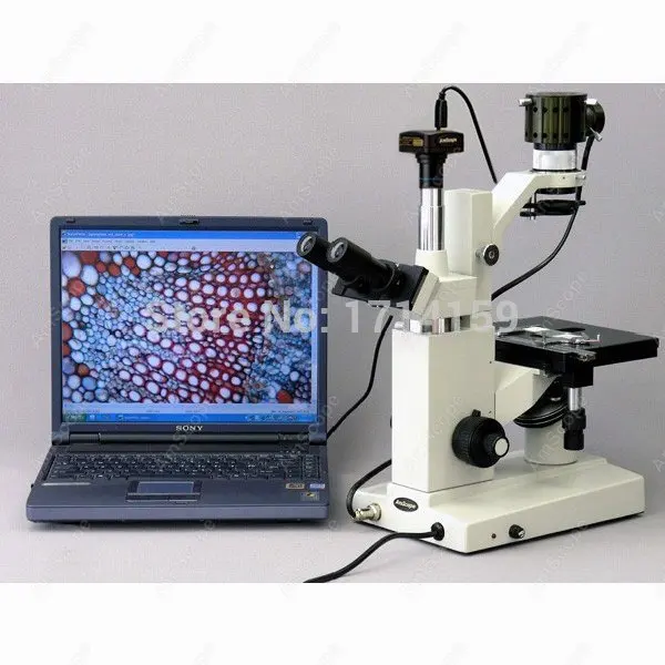 USB Camera for Microscope-AmScope Supplies 3MP USB3.0 Microscope Digital Camera + Calibration Kit