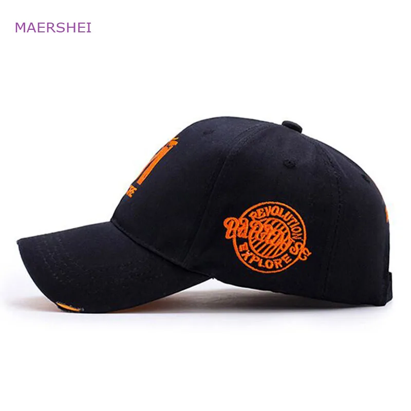 MAERSHEI Fashion couple embroidered baseball cap men\'s outdoor sports hat ladies sunscreen visor cap