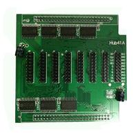 hub41A Data transfer board, P3 P4 P5 P6 P7.62 P8 P10 Full color LED display screen controller,Receiving card HUB41 board