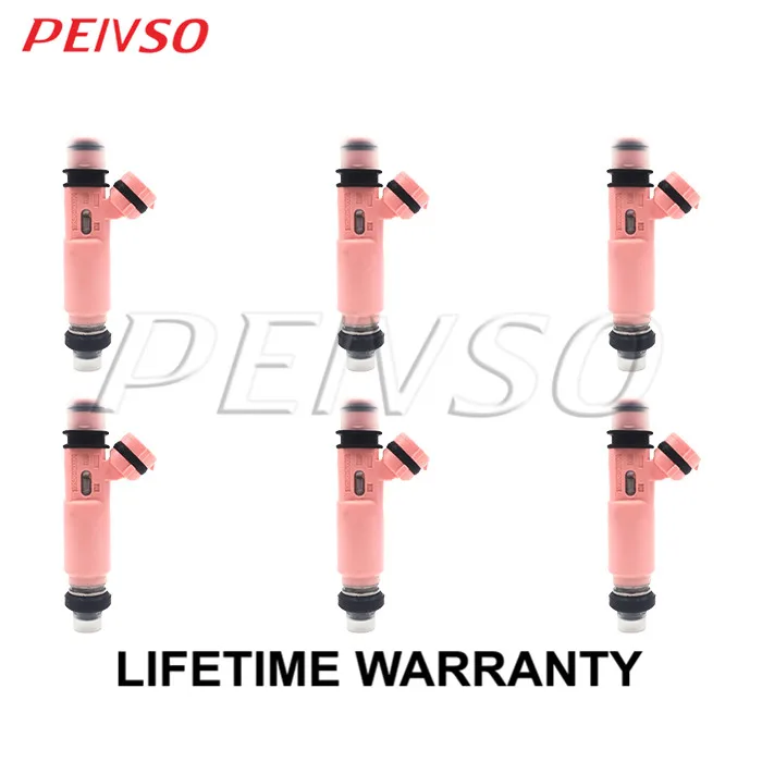 

PEIVSO 6x 23250-20030 23250~0A020 Fuel Injector For Lexus ASIA ES300 2001~2004 RX300/330/350 2003 3.0L 1MZ RX400H 05~08 3.3L 3MZ