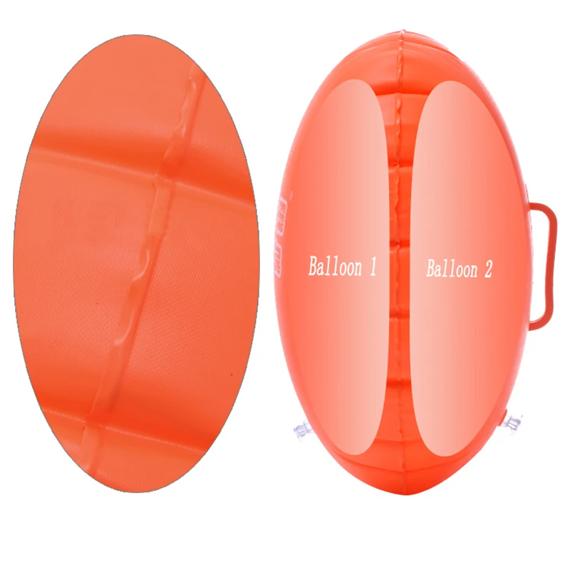 Amalibay กีฬาความปลอดภัยว่ายน้ำอุปกรณ์ความปลอดภัยว่ายน้ำลอยพองทุ่นลอยน้ำสำหรับสระว่ายน้ำเปิด Sea Swim ถุงลมนิรภัย