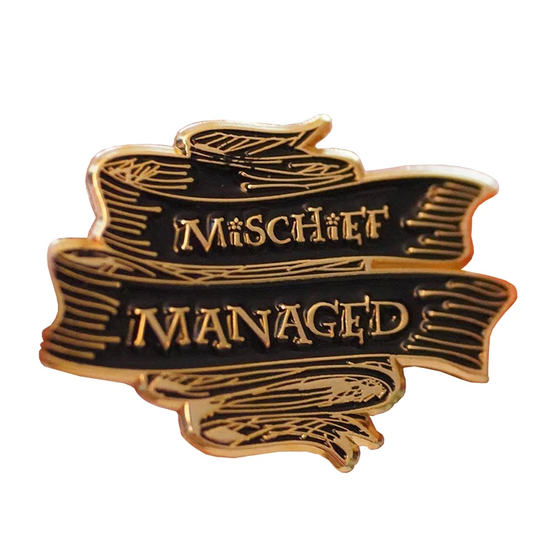 Mischief Managed Pin